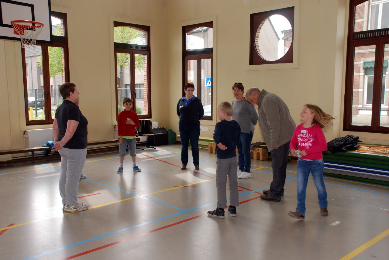 Grootoudernamiddag in het 3de leerjaar